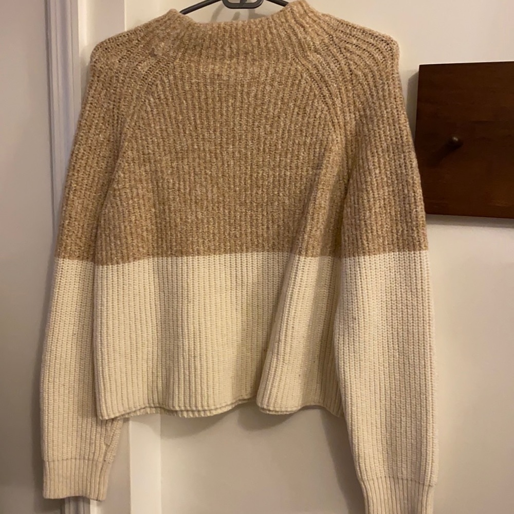 Calvin Klein Colorblock Sweater Sz M